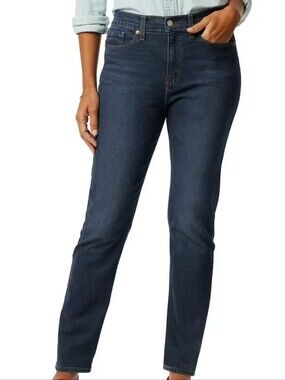 Levi Strauss signature jeans 6L/W 28/L 32 to pull on skinny blue stretchy